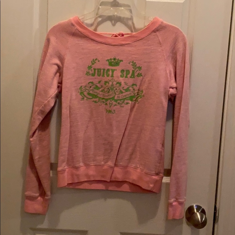 Juicy backless sweatshirt #158